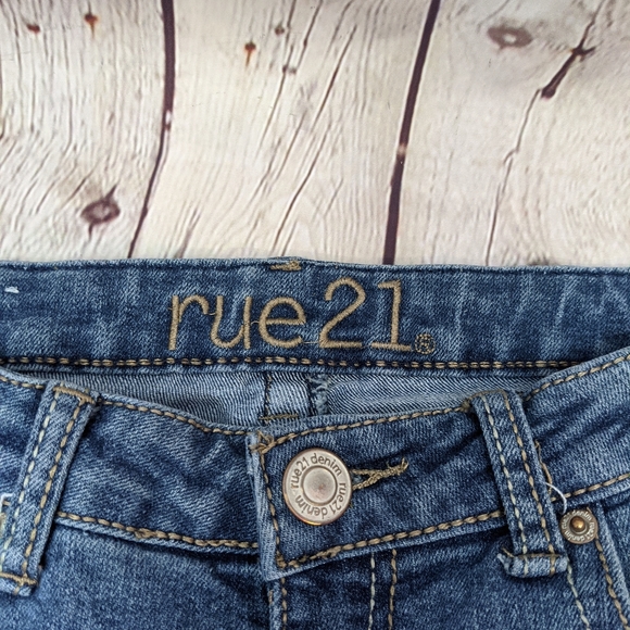 Rue 21 Blue Jeans 0/1 - Picture 2 of 7